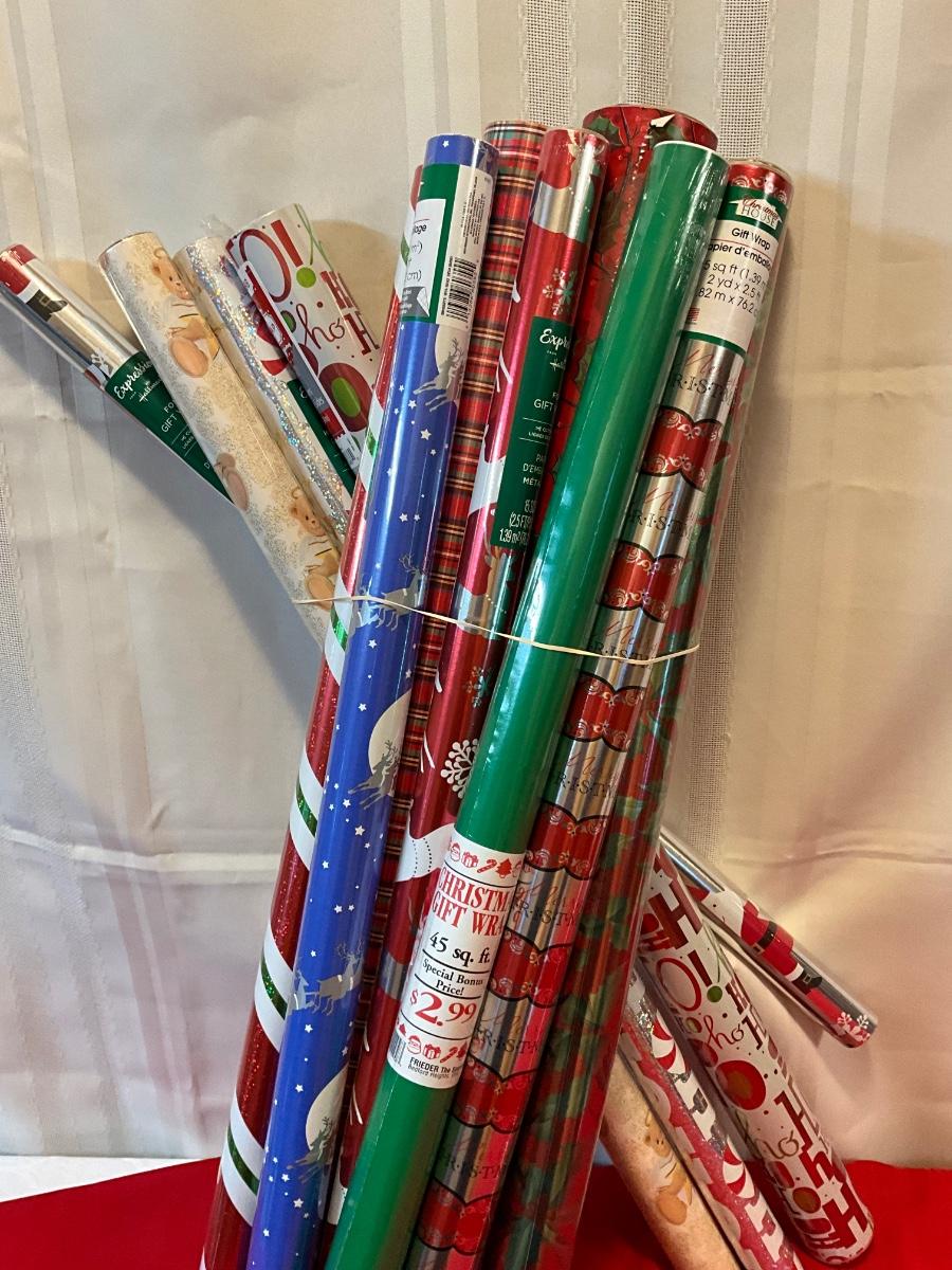 Christmas wrapping paper