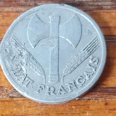 LOT 54 1942 FRENCH COIN