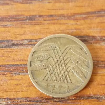 LOT 57 OLD FOREIGN COIN