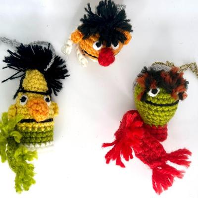 Vintage Sesame Street Crochet Amigurumi