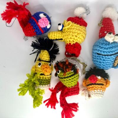 Vintage Sesame Street Crochet Amigurumi