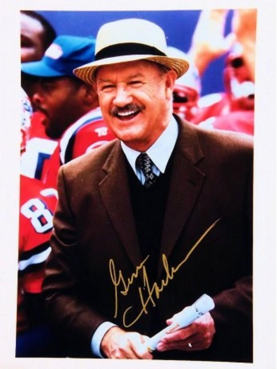 Gene Hackman signed portrait photo | EstateSales.org