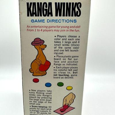 1971 Vintage Avon Kanga Winks Bath Game