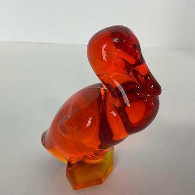 -71- VIKING | Orange Amberina Epic Fighting Duck | Head Up