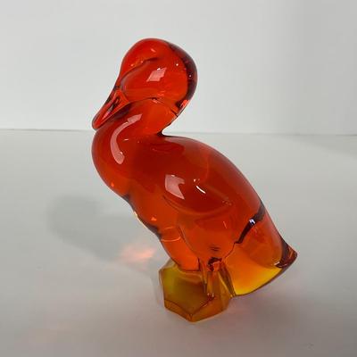 -71- VIKING | Orange Amberina Epic Fighting Duck | Head Up