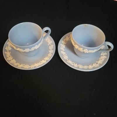 Wedgwood Teacups and Mustershutz Tea Set (K-DW)