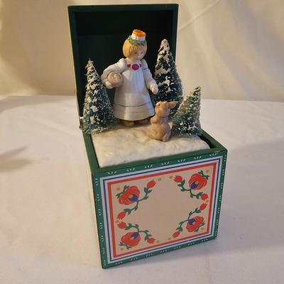 Collection of Christmas Music Boxes  (L-JS)