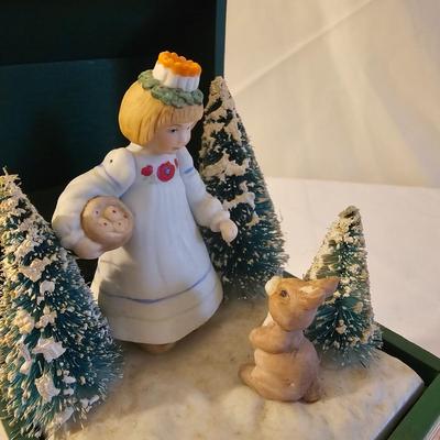 Collection of Christmas Music Boxes  (L-JS)