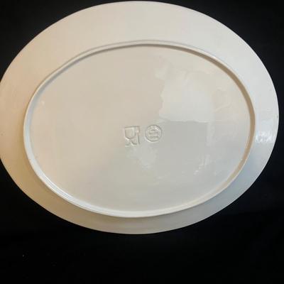 Williams Sonoma Italian Floral Platter (K-MG)