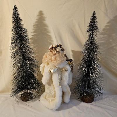 Decorative Santas & Trees  (L-JS)