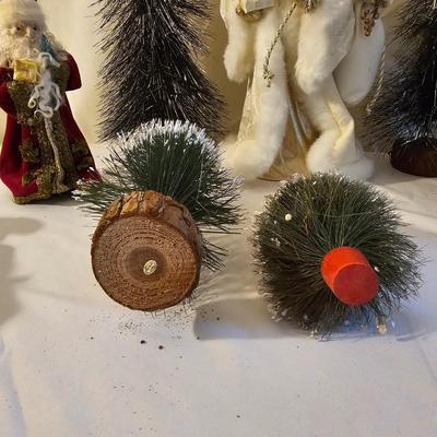 Decorative Santas & Trees  (L-JS)