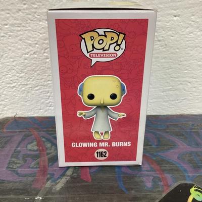 Funko pops The Simpsons 1162 Glowing Mr. burns