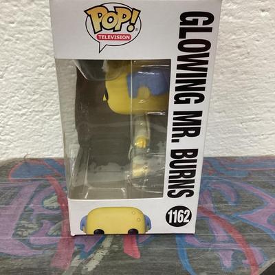 Funko pops The Simpsons 1162 Glowing Mr. burns