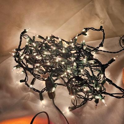 Bear Climbing Tree & Assorted Light Strings  (L-JS)