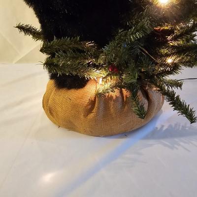 Bear Climbing Tree & Assorted Light Strings  (L-JS)