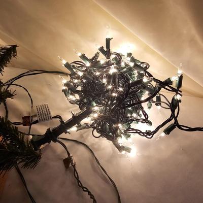 Bear Climbing Tree & Assorted Light Strings  (L-JS)