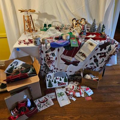 Christmas Decor, Ribbons, Bags & Tags  (L-JS)