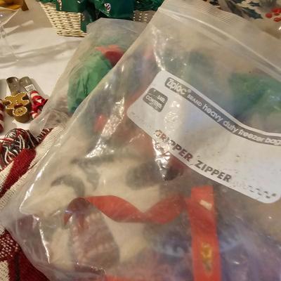Christmas Decor, Ribbons, Bags & Tags  (L-JS)