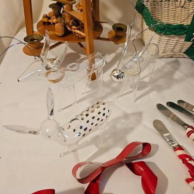 Christmas Decor, Ribbons, Bags & Tags  (L-JS)