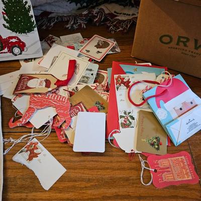 Christmas Decor, Ribbons, Bags & Tags  (L-JS)