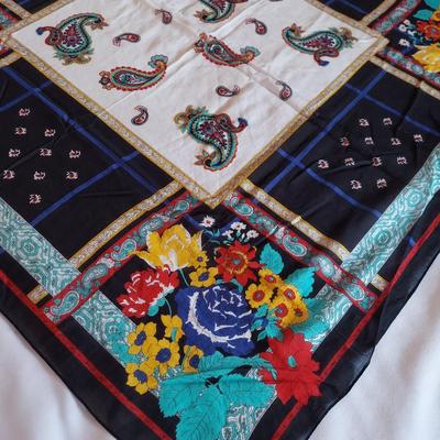 Polo Ralph Lauren and More Square Silk Scarves (UB3-BBL)
