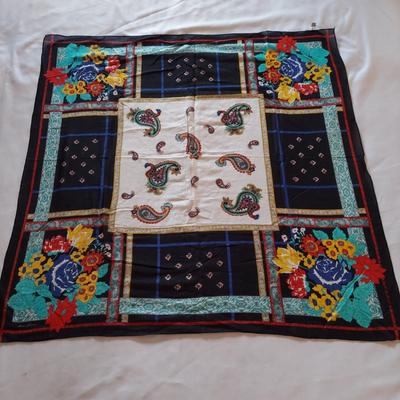 Polo Ralph Lauren and More Square Silk Scarves (UB3-BBL)