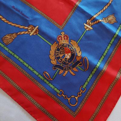 Polo Ralph Lauren and More Square Silk Scarves (UB3-BBL)