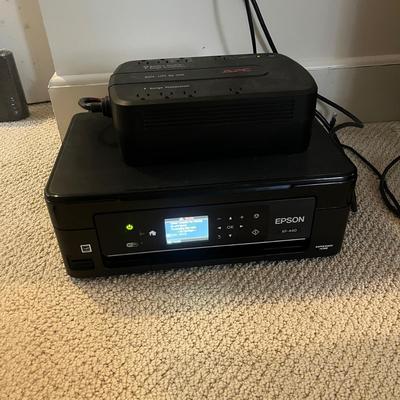 Epson Printer & APC Battery Backup (PS-MG)