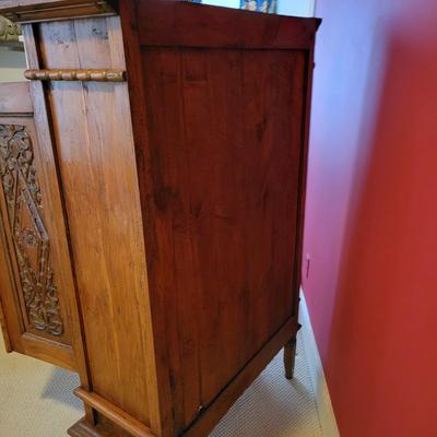Carved Wood Cabinet (BR-DW)