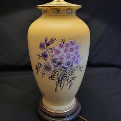 Asian Style Ceramic Lamp (BR-DW)