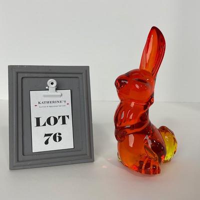 -76- VIKING | Epic Orange Red Amberina Bunny (Thumper)