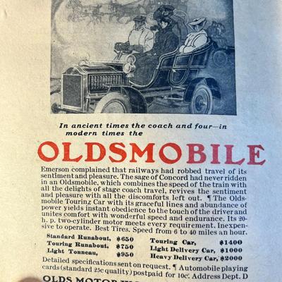 1905 "THE PHILISTINE" BOOKLET BY ELBERT HUBBARD AND ROYCROFTERS- COOL ADS!
