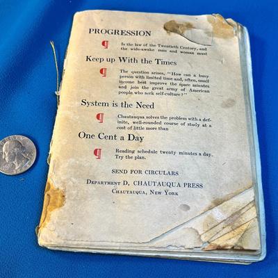 1905 "THE PHILISTINE" BOOKLET BY ELBERT HUBBARD AND ROYCROFTERS- COOL ADS!