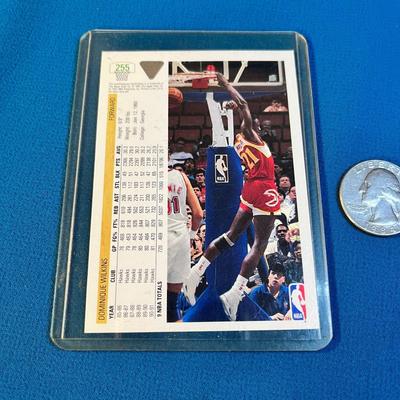 UPPER DECK DOMINIQUE WILKINS BASKETBALL CARD