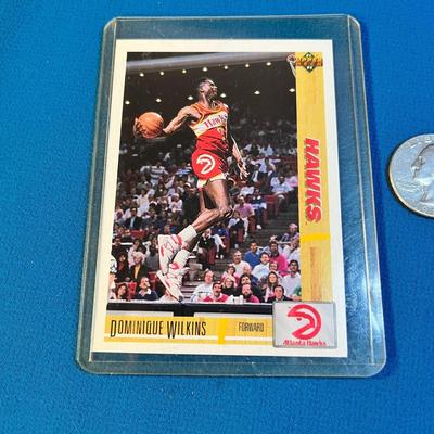 UPPER DECK DOMINIQUE WILKINS BASKETBALL CARD