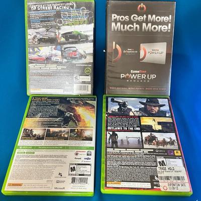 XBOX 360 GROUP: PROSTREET, WITCHER 2, LORD OF THE RINGS-WAR IN NORTH, RED DEAD REDEMPTION