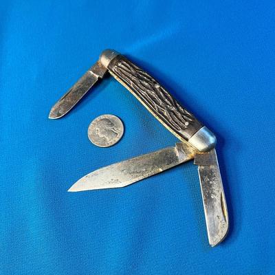 VINTAGE SOLINGEN 3-BLADE POCKET KNIFE
