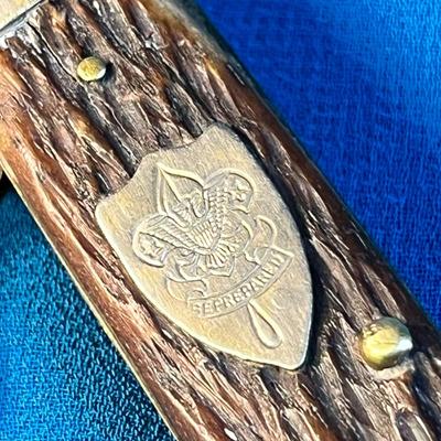 VINTAGE B.S.A. ULSTER 4-BLADE POCKET KNIFE 