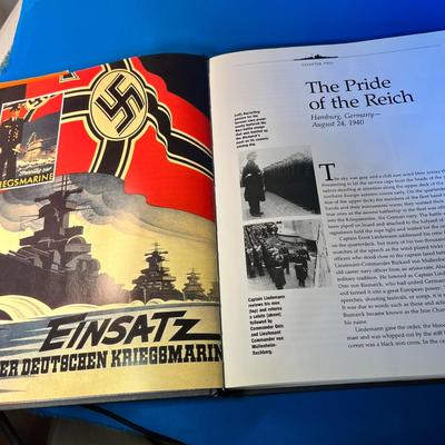 "ROBERT BALLARD'S BISMARK- GERMANY'S GREATEST BATTLESHIP SURRENDERS HER SECRETS" BOOK