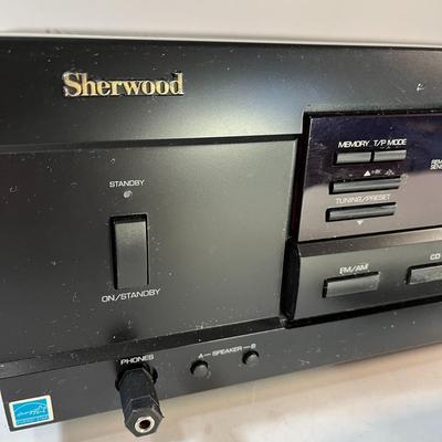 SHERWOOD AM/FM STEREO RECEIVER w/ REMOTE