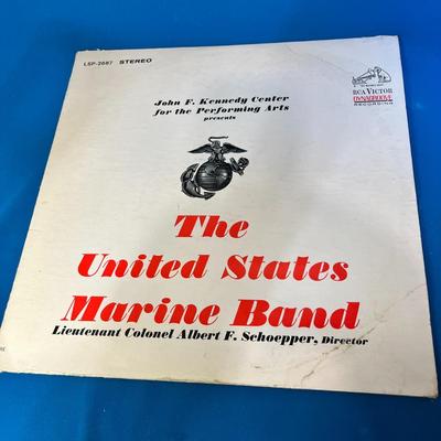 1964 UNITED STATES MARINE BAND LP RECORD ALBUM