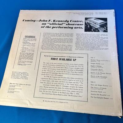 1964 UNITED STATES MARINE BAND LP RECORD ALBUM