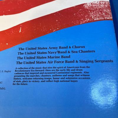 2 RECORD ALBUM SET "BROAD STRIPES BROAD STARS" by U.S. ARMED FORCES BANDS AND CHORUSES
