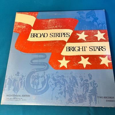 2 RECORD ALBUM SET "BROAD STRIPES BROAD STARS" by U.S. ARMED FORCES BANDS AND CHORUSES