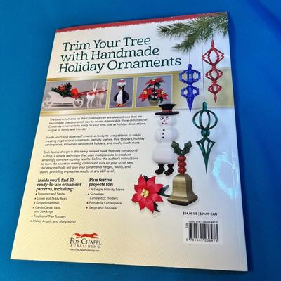 SCROLL SAW CHRISTMAS ORNAMENTS HOW-TO BOOK 