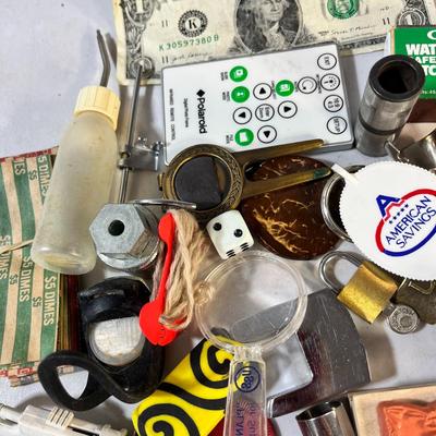 ODDS & ENDS FROM DRAWERS AROUND THE HOUSE