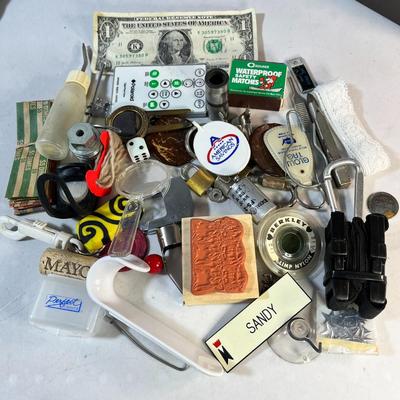ODDS & ENDS FROM DRAWERS AROUND THE HOUSE