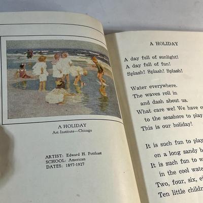 1927 "GREAT PICTURES AND THEIR STORIES-INTERPRETING MASTERPIECES TO CHILDREN" BOOKS 2 & 3