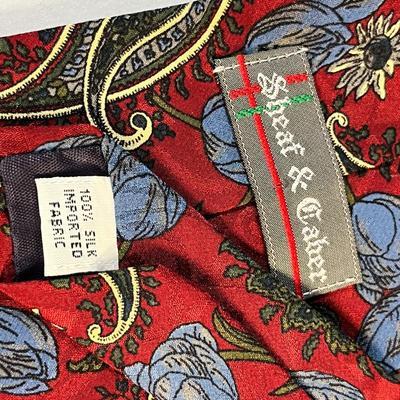 "SHEAF & CABER" SILK MEN'S NECK TIE 