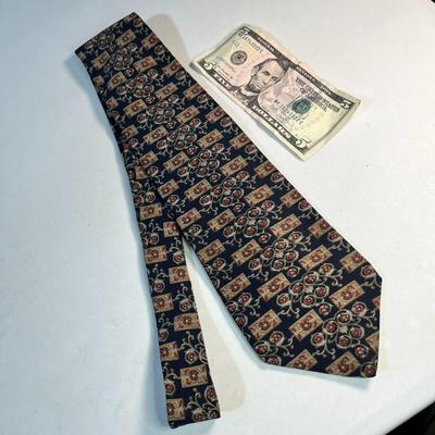 "HENRY GRETHEL" ITALIAN SILK MEN'S NECK TIE